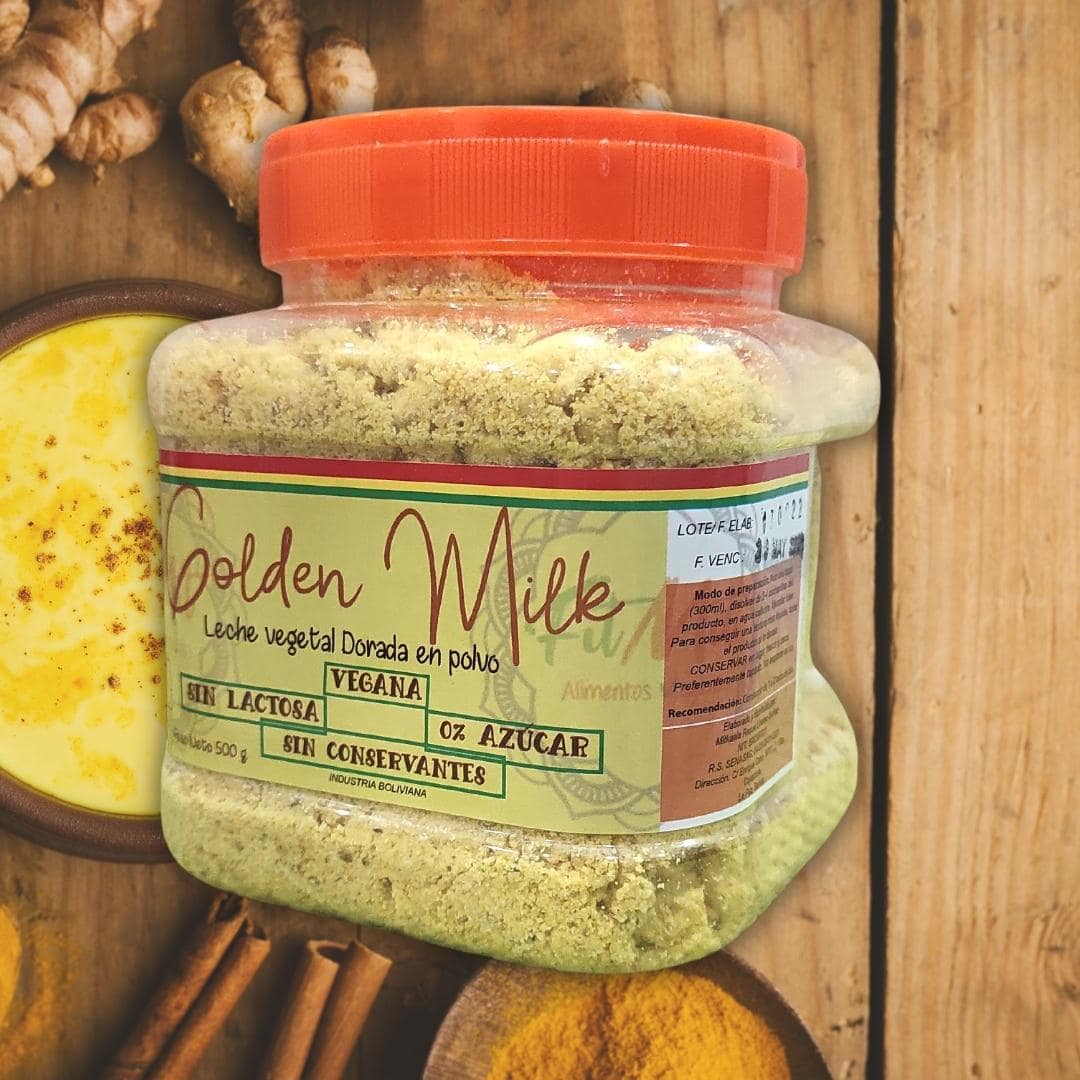 Leche Vegetal Dorada en Polvo