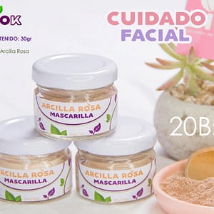 Mascarilla de Arcilla Rosa