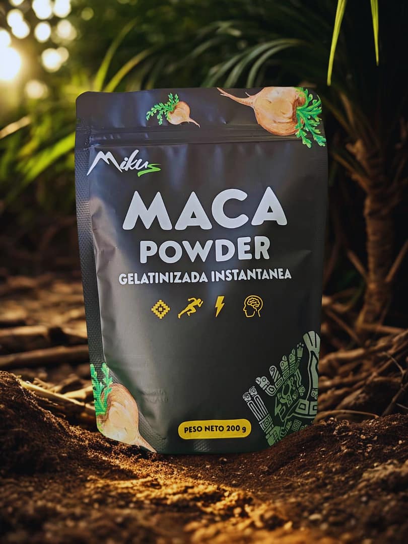 Maca Negra Gelatinizada Instantánea